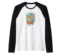 My Happy Place is the Rain - Rainy Day Lover Maglia con Maniche Raglan