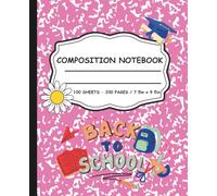My Happy School Journal Composition Notebook: Back to school with Style