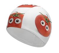 My Head - Cuffia da nuoto per adulti, in tessuto elastico, comoda cuffia da bagno per capelli lunghi e corti