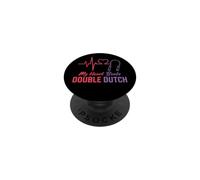 My Heart Beats - Corda per saltare doppia olandese PopSockets PopGrip Adesivo
