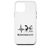 My Heart Beats In 4/4 Drummer Drum Kit Ritmo Custodia per iPhone 12 mini