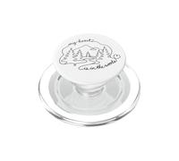 My Heart Is In The Woods Forest Nature Enthusiast PopSockets PopGrip per MagSafe