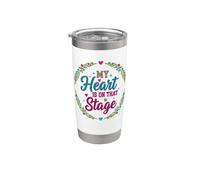 My Heart Is On That Stage Bicchiere termico in acciaio inox doppia parete