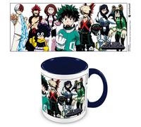 My Hero Academia Academy Costumed Heroes Dark Blue Inner tazza Bianco