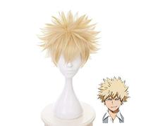 My Hero Academia Bakugou Katsuki Bakugo Parrucca corta Cosplay Costume Boku No Hero Academia Capelli sintetici resistenti al calore Parrucche da uomo MZ-1129