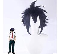 My Hero Academia Boku no Hiro Akademia Amajiki Tamaki Blu scuro Capelli sintetici Perucas Parrucca cosplay + Cappellino parrucca PL-344