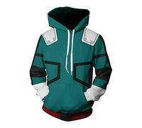 My Hero Academia Costume Cosplay Cotone Felpa con cappuccio Felpa con cerniera, 11 tipi di felpa con cappuccio, Stile 1, M