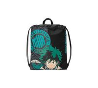 My Hero Academia , Coulisse Backpack Unisex Bambini E Ragazzi, Nero, Taglia unica