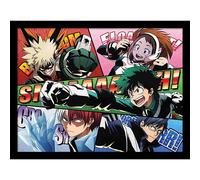 My Hero Academia Da Collezioneprint (framed Printed Art Pyramid International