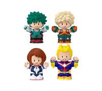 My Hero Academia Fisher-price Little People Da Collezionemini Figures 4-pack 7 C