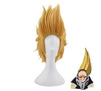 My Hero Academia Present Mic Parrucca corta dorata Cosplay Costume Boku no Hero Academia Parrucche sintetiche Parrucche + Cappellino parrucca MZ-1271