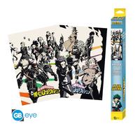 MY HERO ACADEMIA - Set 2 Posters Chibi 52x38 - Heroes/Villains