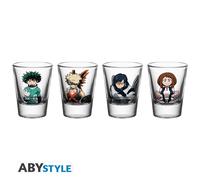 My Hero Academia - Set Di 4 Shooters - "heroes"