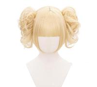 My Hero Academias Anime Himiko Toga Anime Cosplay Parrucca Parrucche sintetiche Ragazza Donna Uomo Parrucche