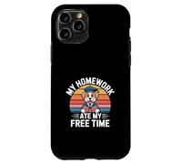 My Homework Ate My Free Time Lotte degli studenti ------ Custodia per iPhone 11 Pro