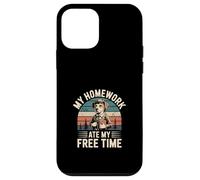 My Homework Ate My Free Time Lotte degli studenti |- Custodia per iPhone 12 mini