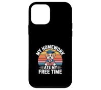 My Homework Ate My Free Time Lotte degli studenti ------ Custodia per iPhone 12 mini