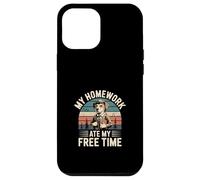My Homework Ate My Free Time Lotte degli studenti |- Custodia per iPhone 12 Pro Max