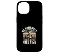 My Homework Ate My Free Time Lotte degli studenti |- Custodia per iPhone 14