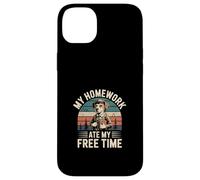 My Homework Ate My Free Time Lotte degli studenti |- Custodia per iPhone 14 Plus