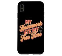 My Homework Ate My Free Time Lotte degli studenti - Custodia per iPhone XS Max