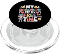 My Homework Ate My Free Time Lotte degli studenti |- PopSockets PopGrip per MagSafe