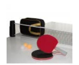 My Hood - Tabletennis Set w. Balls/Net/Bats (901020)
