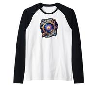 My Horoscope Is My Guide Celestial Astrology Galaxy Compass Maglia con Maniche Raglan