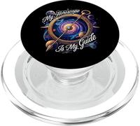 My Horoscope Is My Guide Celestial Astrology Galaxy Compass PopSockets PopGrip per MagSafe