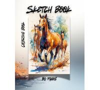 My Horse Sketch Adventure: Trace, Draw & Color.: 50 Fun Horse Outlines for Kids and Families | 8.5" x 11"