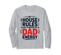 My House Rules Dad Energy Maglia a Manica