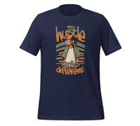 My Hustle Looks Different Cool Inspirational Maglietta per adulti, Marina Militare, 5XL