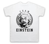 My Icon Art and Clothing - Maglietta da uomo Albert Einstein Team Einstein Phsyics Science