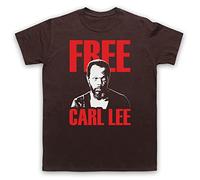 My Icon Art and Clothing to Kill Free Carl Lee A Time - Maglietta da uomo, Marrone, M