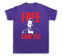 My Icon Art and Clothing to Kill Free Carl Lee A Time - Maglietta da uomo, Viola, S