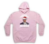 My Icon Art & Clothing Bob Katter Ah Mate Funny Merry Christmas Meme Felpa con cappuccio per adulti, rosa, XL