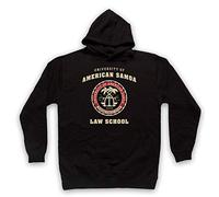 My Icon Art & Clothing Call Saul University of American Samoa Law School Bet - Felpa con cappuccio da adulto, Nero , M