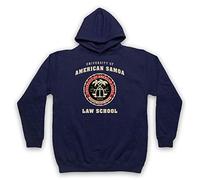 My Icon Art & Clothing Call Saul University of American Samoa Law School Bet - Felpa con cappuccio da adulto, blu scuro, S