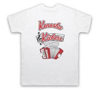 My Icon Art & Clothing Kenosha Kick Polka Band Kevin Alone Christmas - Maglietta da uomo, bianco, L