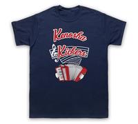 My Icon Art & Clothing Kenosha Kick Polka Band Kevin Alone Christmas - Maglietta da uomo, blu navy, XL