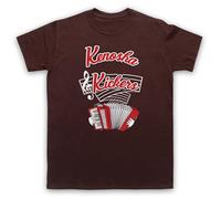 My Icon Art & Clothing Kenosha Kick Polka Band Kevin Alone Christmas - Maglietta da uomo, Marrone, L