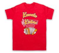 My Icon Art & Clothing Kenosha Kick Polka Band Kevin Alone Christmas - Maglietta da uomo, Rosso, 4XL
