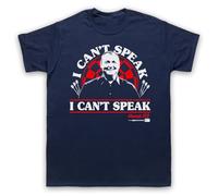 My Icon Art & Clothing Maglietta da uomo con scritta "I Can't Speak Wayne Hawaii 501 Mardle Darts World Champ", blu navy, S