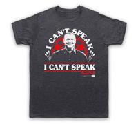 My Icon Art & Clothing Maglietta da uomo con scritta "I Can't Speak Wayne Hawaii 501 Mardle Darts World Champ", Ardesia vintage, S