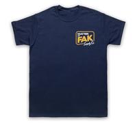 My Icon Art & Clothing The Bear Matter Original Beef of Chicagoland Supply Co. Uniform Fak - Maglietta da uomo, blu navy, L