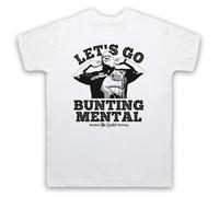 My Icon Art & Clothing The Bullet Darts Bunting Legend Dart Tribute Dart Champ' Legend Player Simon maglietta da uomo, bianco, XXL