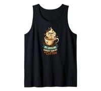 My Jokes Are Darker Than My Coffee Skull Steam Canotta