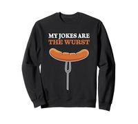 My Jokes Are The Wurst Bad Joke Punny Felpa