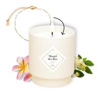 MY JOLIE CANDLE - Monoi des Iles Bracciale Oro e Perle Beige Gli Essenziali 45H