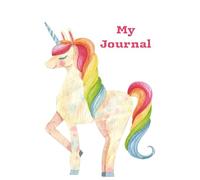 My Journal: 100 pages ruled notepad for kids, Unicorn Cute design, Perfect for daily journaling or note taking, perfect gift for kids.